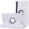 REY Custodia in similpelle girevole a 360° per SAMSUNG GALAXY TAB A 10.1 2019 (T510 - T515), Custodia protettiva, Bianco
