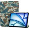 ProCase Cover per iPad Air 11 Pollici M4 2026/M3 2025/M2 2024 | Custodia Smart con Supporto Ricarica Pencil 2, Leggera con Auto Sleep/Wake, Camonavy
