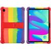 YGoal Custodia per TCL Tab 10V - Leggera Custodia Protettiva Antiurto per Bambini Morbida Silicone Case Cover per TCL Tab 10V / 10L 10.1 Tablet, Mcolor