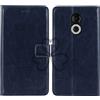 TienJueShi Blu Scuro Premium Retro Stand Portafoglio Telefono Caso per Doogee S61 PRO 6 inch in Pelle Case Copertina Custodia Protettiva Cover