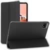 ebestStar - Cover per Xiaomi Pad 6, Pad 6 Pro, Custodia Silicone Protezione Flip Magnetica, Slim Case Sottile, Nero