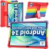 NUCNOK Cover per TECLAST P50/P50S/P50AI (11 Pollici),Cover con Supporto Integrato Bumper Silicone Custodia,Morbido AntiGraffio AntiCaduta Case