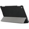 Kepuch Custer Cover per Huawei MediaPad M5 Lite 10,PU-Pelle Case Custodia per Huawei MediaPad M5 Lite 10 - Nero