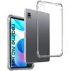 REY Cover in Gel TPU Anti-Shock per REALME Pad Mini 8,7, Morbido Silicone Custodie Protettivo Case, Anti-Scratch, Protettiva Sottile Back Cover