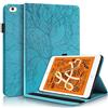 Vkooer Custodia per iPad Mini 5 Cover /iPad Mini 4, 7.9 Pollice Cover Custodia in PU Pelle a Portafoglio Flip Case, con Stand Funzione e Tasca, Auto Sveglia/Sonno per iPad Mini 1 2 3 4 5 Tavoletta,Turchese