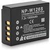 Zunate Batteria Agli Ioni di Litio per Fotocamera, NP-W126S Batteria Ricaricabile Agli Ioni di Litio per Fotocamera Fujifilm XS10 XT3 XT30 XT20 XT10 XT2 XA7 XE4 XA5 XT200 100 X100V X100F