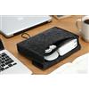 Generic Borsa portaoggetti portatile in feltro, multiuso, per accessori elettronici, custodia protettiva per adattatore di alimentazione MacBook, mouse, cellulare, cavi, power bank, hard disk esterno