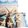 LSPCASA Custodia Per Honor Pad 10(12.1 pollici 2025) PU Leder Tablet Cover Con Supporto Funzione e Slot Folio Pieghevole Custodia Cover per Honor Pad 10-Stelle marine