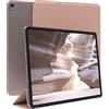 EAZY CASE - Coperchio di protezione per Apple iPad Air 13 M3 (2025) Smart Cover Tablet Smartcase per alzarsi in piedi, con funzione di stand Sleep Wake Up, in pelle sintetica, Oro Rosa