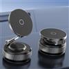Generic Supporto magnetico per telefono aggiornato a 360° per auto, forte supporto per auto con braccio regolabile, supporto universale per auto adatto per iPhone 17/16/15/14/13/12 Series (nero)