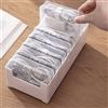 Generic Scatola organizer per cavi con più scatole da scrivania, per caricabatterie, accessori per casa, ufficio, viaggi, 8 pezzi (bianco)