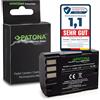 PATONA Premium Batteria per Pentax D-Li90 Li90 2040mAh 7.4V | Batteria di ricambio per 645D, K1, K-01, K3, K3II, K-3 Mark III, K-5, K5II, K5IIs, K7, K-7 DSLR, con anticortocircuito