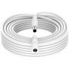 Xevtrak Prolunga Jack Cavo DC 5.5 X 2.1 Maschio Femmina, Prolunga 3 m, Cavo Estensione DC Tre Metri per Alimentazione Router WiFi E Telecamera Sorveglianza, Design Robusto in Rame 2-Core