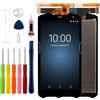 Duotipa [Nuovo] LCD Display Touch Screen Digitizer Assembly ricambio per Z-ebra TC51 TC510K TC56 6,1 pollici con kit di riparazione tecnica nero.