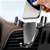Generic Supporto per telefono da auto, supporto per telefono per parabrezza auto, cruscotto, presa d'aria, universale, mani libere, supporto per telefono cellulare adatto per iPhone Smartphone
