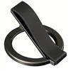 Generic Supporto magnetico ad anello per telefono a doppio lato, compatibile con MagSafe, ultra sottile, in lega di metallo, pieghevole, per iPhone 17 16 15 14 13 12 (nero)