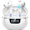 Donerton Cuffie Bluetooth 5.4, Auricolari Bluetooth Stereo HiFi, 50 Ore Cuffiette In Ear con 4 ENC Cancellazione Rumore Mics, Cuffiette Touch Control, IP7 Impermeabili Cuffie Senza Fili