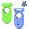 AGENTNANO Confezione da 2 custodie per Smart Tag 2 con spilla di sicurezza nascosta, compatibili con Samsung Galaxy SmartTag2, SmartTag 2, cover in silicone con clip a spilla, per vestiti, zaini