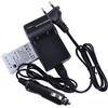 DSTE EN-EL5 ENEL5 Batteria + Caricabatteria Compatibile per Nikon Coolpix P510 P520 P530 P5000 P5100 P6000 S10 3700 4200 5200 5900 P100 P500
