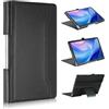 TOPCASE Custodia compatibile con Lenovo Tab Plus Tablet (TB351FU) 11,5 pollici, 2024, con porta penna e scomparto per documenti, nero