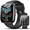 Ddidbi Smartwatch Uomo Donna, 1.85 Orologio Smart Watch con Chiamate | Effettua/Risposta Chiamate, 112 Modalità Sportive, Cardiofrequenzimetro, Monitor del Sonno, IP68, per Android iOS