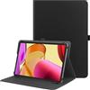 HGWALP Custodia universale per Tablet da 9-11 pollici，Multi-Viewing Angles PU Leather Stand Folio Cover con Porta Penna per 9 10.1 10.5 11 Touch screen Tablet-Black