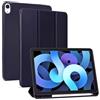 Generic Custodia compatibile con iPad Air di 6a generazione da 11 pollici, custodia M2 2024, per iPad Air di 5a/4a generazione 2022/2020 da 10,9 pollici con portapenne [spegnimento automatico], blu navy