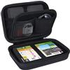 Lebakort Duro Viaggio Caso Custodia per 5-7 Pollice Garmin Navigatore GPS | Custodia per Camper 780/795 dēzl LGV 610/710 DriveSmart 76/65/66/61/55 Drive 51/52/53 Navigatore GPS per Camper e Caravan