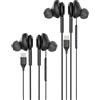 HOYULLI Cuffie Con Filo USB C(2pack)Auricolari Type C Jack Compatibile Per Samsung Galaxy Ultra Smartphone Cablate Cavo Microfono Stereo Musica Sport Headphones Cuffiette Auricolare Tipo C Per Phone15 N10-ej