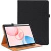 Vakarey Custodia Tablet per Honor Pad 10/Pad 20 Pro 12.1 Pollici,Nero | Cover Tablet Antiurto in Silicone,con Portapenna,Sveglia Automatica,con Supporto e Cinturino da Polso