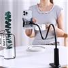 Generic Supporto pigro per telefono cellulare, clip supporto per telefono cellulare da letto, supporti per telefono con braccio lungo regolabile a collo d'oca fai da te, staffa pigra con clip e morsetto per