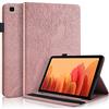 Succtopy Succtop - Cover per Galaxy Tab A7 10.4 2022/2020, in pelle PU, per tablet Samsung Tab A7, portamatite a portafoglio, tablet, custodia per Samsung Galaxy Tab A7 T500/T509/T505/T507/T503, colore: oro