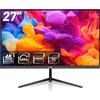 LXZ Monitor da gaming 27 pollici 4K UHD (3840 x 2160), schermo VA 16:9 con FreeSync e G-Sync, supporto VESA 75mm x 75mm, HDMI 2.02, DP 1.42