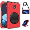ZORSOME Custodia per Samsung Galaxy Tab Active 3 T570/T575, guscio tre in uno infrangibile, a prova di caduta, antipolvere, antiurto, rotazione a 360 gradi