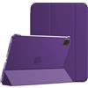 DataClout Smart - Custodia magnetica per Apple iPad Pro 11 (2020/2018), con funzione di spegnimento automatico (viola)