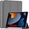 ProCase Cover con Portapenna per iPad 10.2 9a/8a/7a Generazione (2021/2020/2019) - Custodia Compatibile con iPad A2602, A2603, A2604, A2605, A2270, A2428, A2429, A2430, Grigio