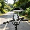 Generic Ombrello per telefono, mini ombrello compatto da 28 cm per telefono, bambola BJD e oggetti di scena fotografici, portatile, per bici da viaggio
