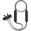 Philips Cuffie In Ear Bluetooth E1205BK/00 con Microfono (Telecomando Inline, Cancellazione Dell'eco, 7 Ore Riproduzione, Resistenza agli Schizzi IPX4, Auricolari Magnetici) Nero