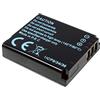Mobile-Laden Batteria compatibile con Panasonic Lumix DMC-FX10, 1000mAh, 3.7V, sostituito: CGA-S005