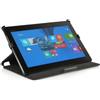 StilGut UltraSlim Custodia per ASUS Transformer Book T100 con Funzione di Supporto, Nero