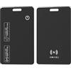 Generic Carta di ricerca del portafoglio ultra sottile compatibile per Find My & Find Hub ricaricabile Locator IP68 impermeabile portafoglio Tracker Card per bagagli portafogli zaini chiavi