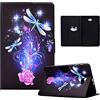 X-Best Cover Galaxy Tab A 10.1 (A6 2016), Custodia a libro di alta qualità con copertina a portafoglio con supporto di carta per tablet Samsung Galaxy Tab A6 10.1 (SM-T580 / T585) (Flamingo)