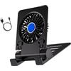 carotoe Supporto pieghevole per tablet con ventola di raffreddamento Smartphone Dissipazione del calore Supporto regolabile per Smartphone Tablet Laptop Phone
