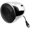 Aileap Altoparlante passivo full range nominale da 15 W con spina RCA standard, pezzi di ricambio del sistema audio M1000, M600, MX150H, SPK350 per moto, ATV, UTV, barca (Cromo,Netto)