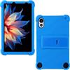 AKNICI Custodia Silicone per Blackview ZENO 1 / TechLife Pad Lite 8 Tablet 8 Pollici, Protettiva Cover con Supporto Integrato per Blackview ZENO 1 / TechLife Pad Lite 8 Tablet 8 Pollici, Blu