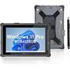 ONERugged Rugged Tablet M20J, 12,2 pollici, Windows 11 Pro, tablet robusto, 8 GB + 128 GB, Intel N5105, 6300 mAh + 860 mAh, batterie doppie IP65, impermeabile, 4G LTE per lavori di costruzione