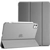 ProCase Cover iPad Pro 11 Pollici M5 2025/M4 2024 5 Generazione | Custodia iPad Pro 11(A2836 A2837 A3006), Ultra Sottile Leggero Cover con Auto Svegliati/Sonno -Grigio