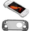 Generic Custodia protettiva in TPU per AYANEO KONKR Pocket FIT per console di gioco portatile, protezione completa, semplice, tinta unita (nero trasparente)