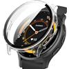 YealRed Custodia per Garmin Venu 3, Rigida in PC (Trasparente) | Pellicola Protettiva in Vetro Temperato per Garmin Venu 3, Protezione Completa, Resistente Ai Graffi