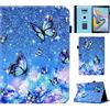 Vaitasy Custodia per Samsung Galaxy Tab S4 10.5 Pollici 2018 | Anti Urto Protezione Custodia con Pencil Holder Cover per Galaxy Tab S4 - Farfalla